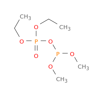 Diphosphoric(III,V)acid, P',P'-diethyl P,P-dimethyl ester (9CI)