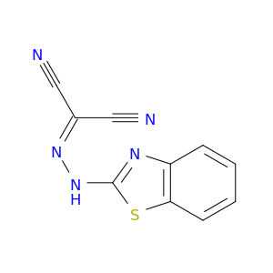 Propanedinitrile, (2-benzothiazolylhydrazono)-