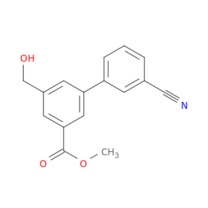 3'-氰基-5-(羟甲基)-[1,1'-联苯] -3-羧酸甲酯