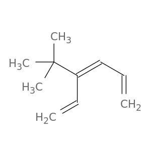 1,3,5-Hexatriene, 3-(1,1-dimethylethyl)-, (E)-