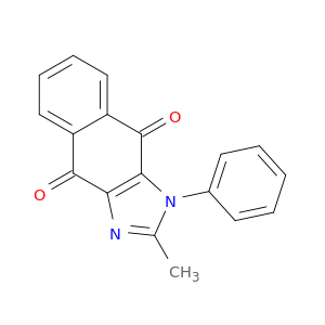 2-methyl-1-phenyl-1h-naphtho[2,3-d]imidazole-4,9-dione