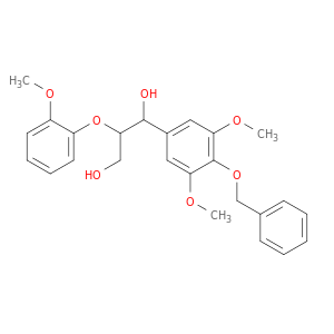 1-(4-(苄氧基)-3,5-二甲氧基苯基)-2-(2-甲氧基苯氧基)丙-1,3-二醇
