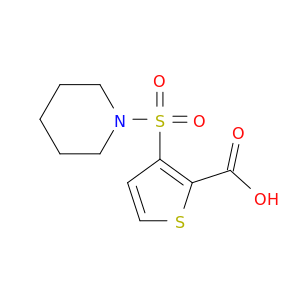 3-(PIPERIDIN-1-YLSULFONYL)THIOPHENE-2-CARBOXYLIC ACID