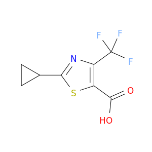 5-噻唑羧酸,2-环丙基-4-(三氟甲基)-