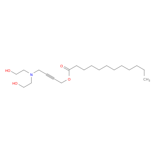 Dodecanoic acid, 4-[bis(2-hydroxyethyl)amino]-2-butynyl ester