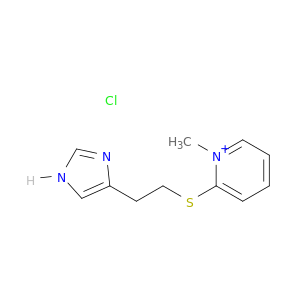 Pyridinium, 2-[[2-(1H-imidazol-4-yl)ethyl]thio]-1-methyl-, chloride