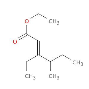 2-Hexenoic acid, 3-ethyl-4-methyl-, ethyl ester, (2E)-