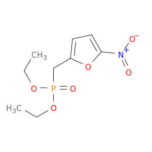 Phosphonic acid, [(5-nitro-2-furanyl)methyl]-, diethyl ester