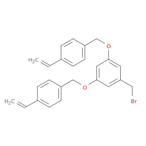 Benzene, 1-(bromomethyl)-3,5-bis[(4-ethenylphenyl)methoxy]-