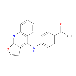 Ethanone, 1-[4-(furo[2,3-b]quinolin-4-ylamino)phenyl]-