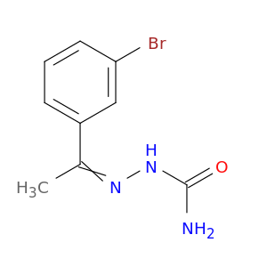 Hydrazinecarboxamide, 2-[1-(3-bromophenyl)ethylidene]-