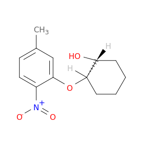 Cyclohexanol, 2-(5-methyl-2-nitrophenoxy)-, cis-