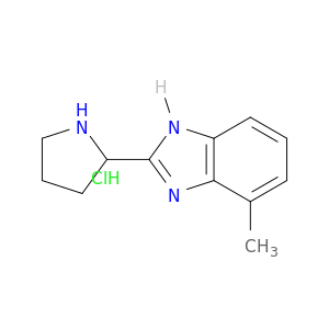 4-Methyl-2-(pyrrolidin-2-yl)-1H-benzo[d]imidazole hydrochloride