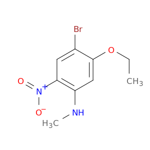 4-Bromo-5-ethoxy-N-methyl-2-nitroaniline