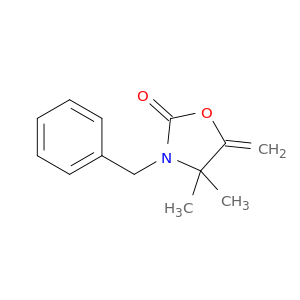 2-Oxazolidinone, 4,4-dimethyl-5-methylene-3-(phenylmethyl)-