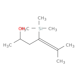 4,5-Heptadien-2-ol, 6-methyl-4-(trimethylsilyl)-