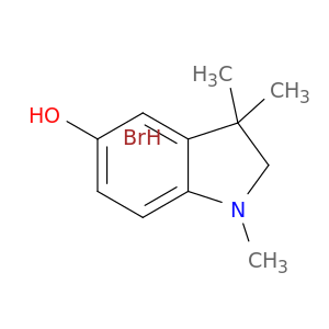 1H-Indol-5-ol, 2,3-dihydro-1,3,3-trimethyl-, hydrobromide