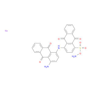 SODIUM 4-[(4-AMINO-9,10-DIOXO-ANTHRACEN-1-YL)AMINO]-1-AMINOOXYSULFONYL-ANTHRACENE-9,10-DIONE