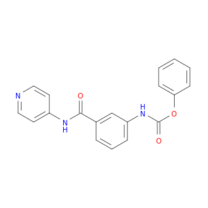 Carbamic acid, [3-[(4-pyridinylamino)carbonyl]phenyl]-, phenyl ester
