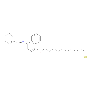 1-Decanethiol, 10-[[4-(phenylazo)-1-naphthalenyl]oxy]-