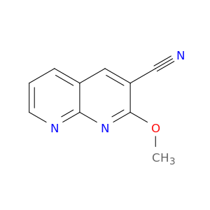 1,8-Naphthyridine-3-carbonitrile, 2-methoxy-
