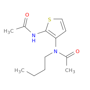 N-(2-acetamidothiophen-3-yl)-N-butyl-acetamide