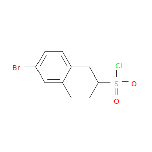 6-bromo-1,2,3,4-tetrahydronaphthalene-2-sulfonyl chloride