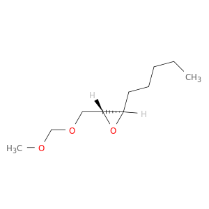 Oxirane, 2-[(methoxymethoxy)methyl]-3-pentyl-, trans-