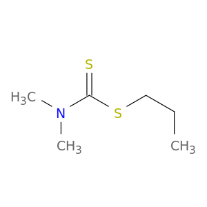 Carbamodithioic acid, dimethyl-, propyl ester