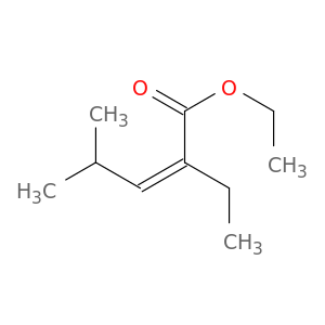 2-Pentenoic acid, 2-ethyl-4-methyl-, ethyl ester, (Z)-