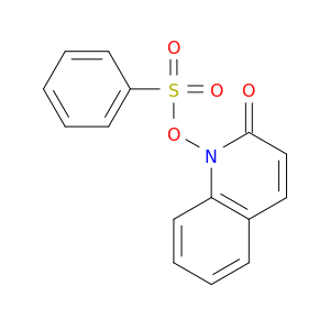 2(1H)-Quinolinone, 1-[(phenylsulfonyl)oxy]-