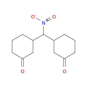Cyclohexanone, 3,3'-(nitromethylene)bis-
