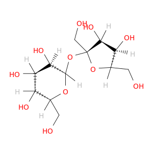 (2R,3R,4R,5R,6R)-2-[(2S,3S,4R,5R)-3,4-dihydroxy-2,5-bis(hydroxymethyl)oxolan-2-yl]oxy-6-(hydroxymethyl)oxane-3,4,5-triol