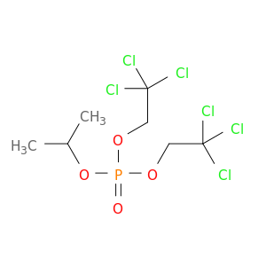 Phosphoric acid, 1-methylethyl bis(2,2,2-trichloroethyl) ester