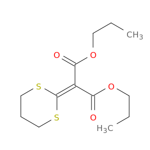 Propanedioic acid, 1,3-dithian-2-ylidene-, dipropyl ester