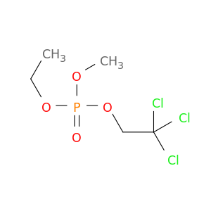 Phosphoric acid, ethyl methyl 2,2,2-trichloroethyl ester