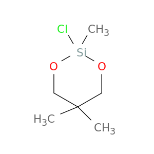 1,3-Dioxa-2-silacyclohexane, 2-chloro-2,5,5-trimethyl-