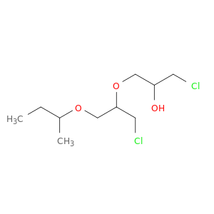 2-Propanol, 1-chloro-3-[2-chloro-1-[(1-methylpropoxy)methyl]ethoxy]-