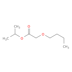 Acetic acid, butoxy-, 1-methylethyl ester