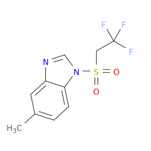 1H-Benzimidazole,5-methyl-1-[(2,2,2-trifluoroethyl)sulfonyl]-