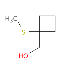 [1-(methylsulfanyl)cyclobutyl]methanol