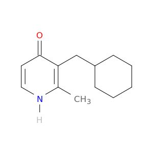 4(1H)-Pyridinone, 3-(cyclohexylmethyl)-2-methyl-