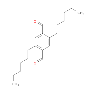 1,4-Benzenedicarboxaldehyde, 2,5-dihexyl-