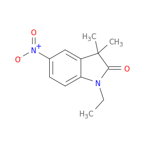 2H-Indol-2-one, 1-ethyl-1,3-dihydro-3,3-dimethyl-5-nitro-