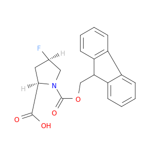(2R,4R)-1-(((9H-芴-9-基)甲氧基)羰基)-4-氟吡咯烷-2-羧酸