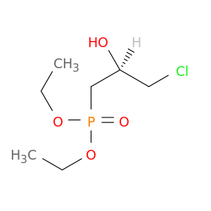 Phosphonic acid, [(2R)-3-chloro-2-hydroxypropyl]-, diethyl ester