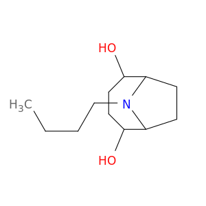 9-Azabicyclo[4.2.1]nonane-2,5-diol, 9-butyl-