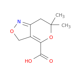 3H-Pyrano[4,3-c]isoxazole-4-carboxylicacid, 6,7-dihydro-6,6-dimethyl-