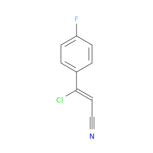 (Z)-3-Chloro-3-(4-fluorophenyl)acrylonitrile