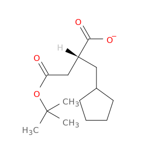 (R)-4-(叔丁氧基)-2-(环戊基甲基)-4-氧代丁酸